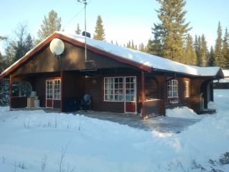Fjällstuga i Grövelsjöfjällen