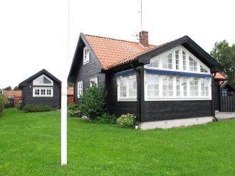 Havsutsikt Lyxigt stort hus Sandbybadet 2-3 familj