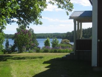 Sommarparadis, hus med egen strand