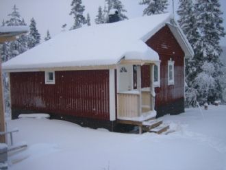 Mysig fjällstuga, Storhogna, Vemdalsfjällen