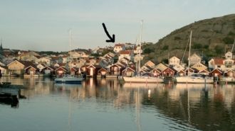 Unikt läge, panoramautsikt över Hunnebo hamn
