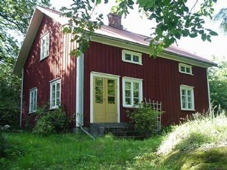 Kvarntorpet, en trevlig stuga vid ån Nossan
