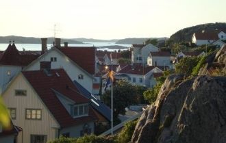 Centralt i hjärtat av Lysekil
