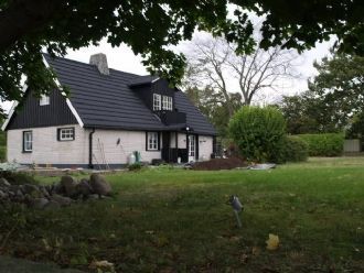 Nyrenoverat 1700-talshus vid Skånes enda skärgård