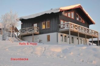 8-Bäddar Åre-Tege Nybyggd i bästa ski in/out läge