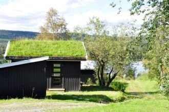 Liten nybyggd stuga i Funäsdalen