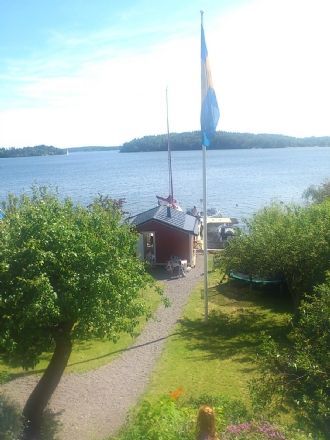 Sjötomt i centrala vaxholm, brygga ingår