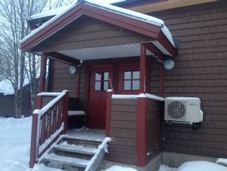 Rymlig och mysig fjällstuga i Åkersjön