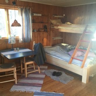 Mysig stuga för 2 intill backarna i Tänndalen!