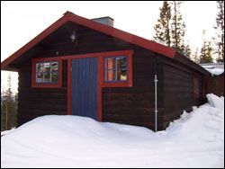 Mysig fjällstuga i Bydalen