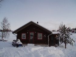 Mysig timmerstuga