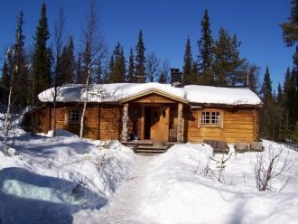 Timmerstuga Grövelsjön - 8 b�ddar i Grövelsjön, Dalarnas l�n