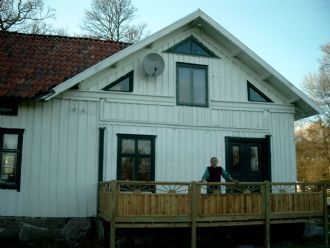 Jaktvillan ett hus med sjöutsikt över Bolmen
