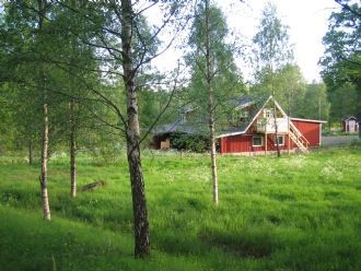 Inrett loft Ålaryd Övre Mellangård