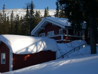 Fjällstuga i Jämtland/Sweden