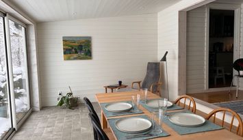 Stuga i natursköna Sövde