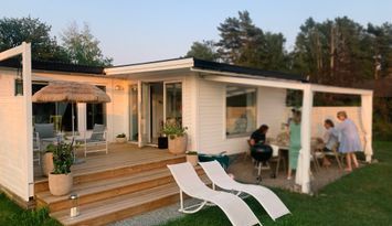 Uppe på klinten på Furuhäll i Borgholm