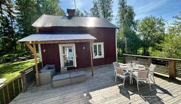 Välkommen till vår mysiga stuga