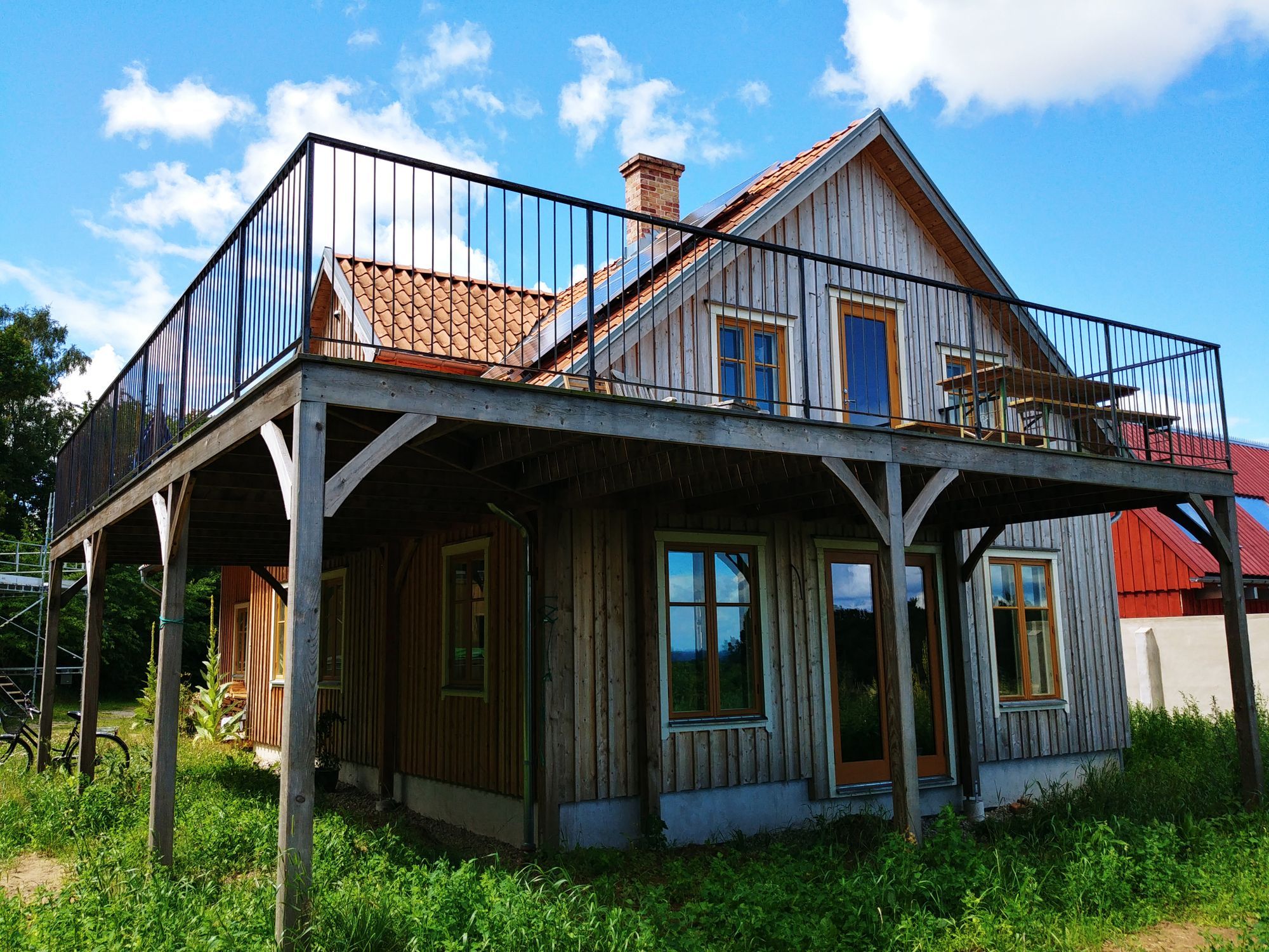 Stort hus med havsutsikt på Österlen – bild 2 av 24