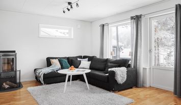 Modern ski in/ski out i Hundfjället