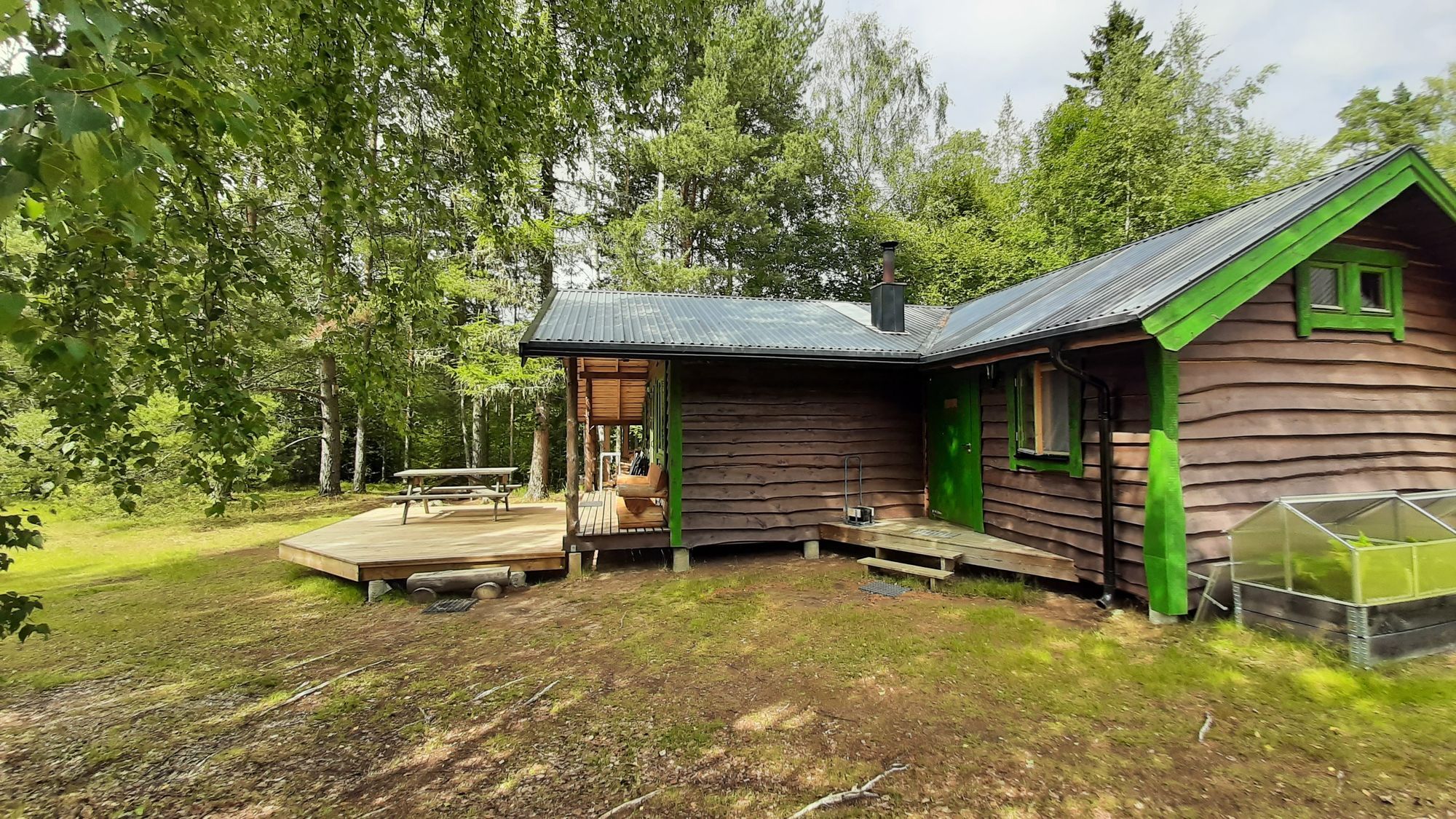 Björkhus & Spa 200 m ifrån Lakenesjön – bild 2 av 24