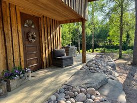 Unique log cabin in the forest of Småland