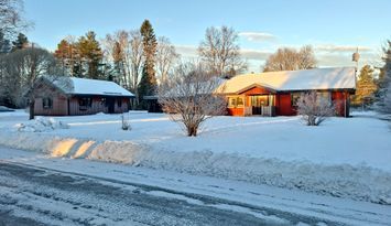 Rymlig villa i den idylliska fiskebyn Norrfors