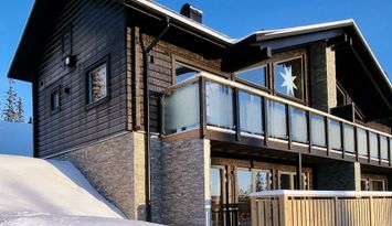 Lyxig stuga i sydläge