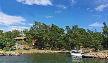 Semesterparadis på ö i Stockholms skärgård