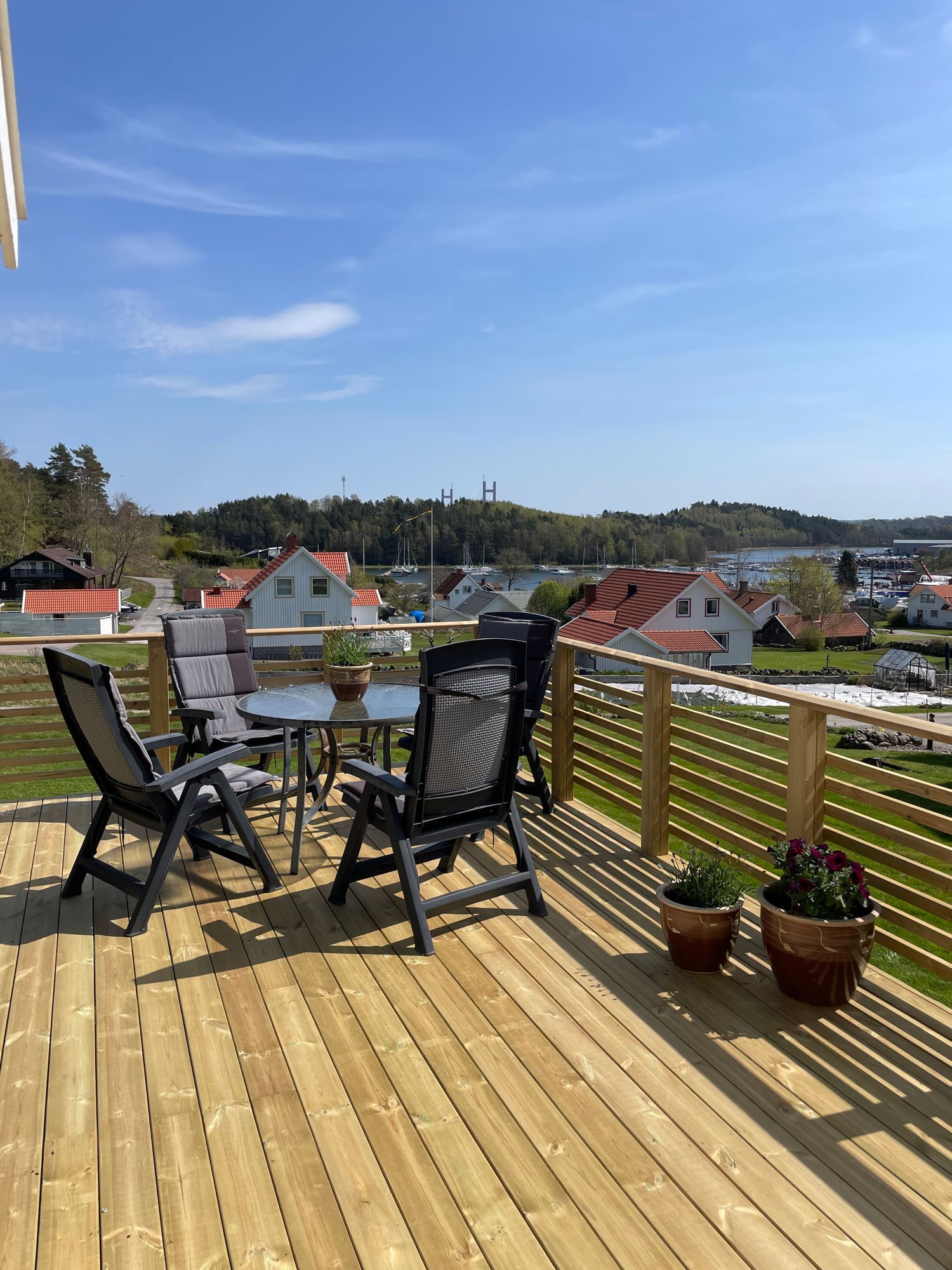 Mysig stuga på Tjörn i Bohuslän