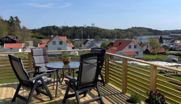 Mysig stuga på Tjörn i Bohuslän