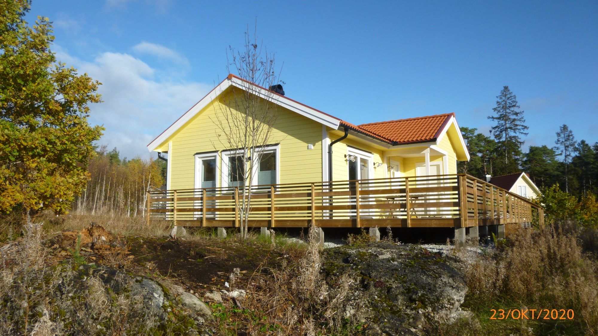 New hus på Gotland Fria tider i Juli ock augusti