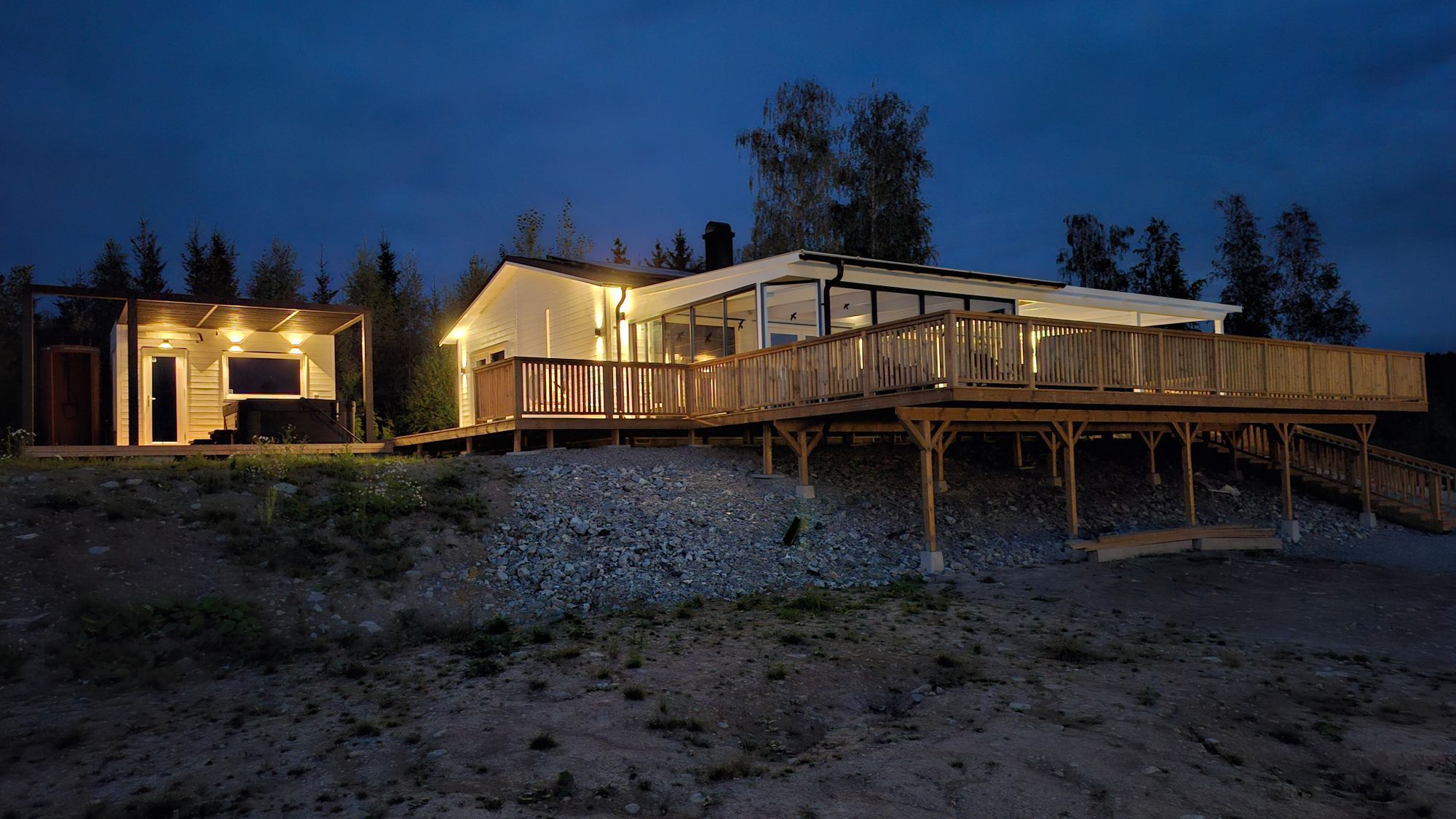 Modern Stuga med sjöutsikt, spa anläggning – bild 7 av 24