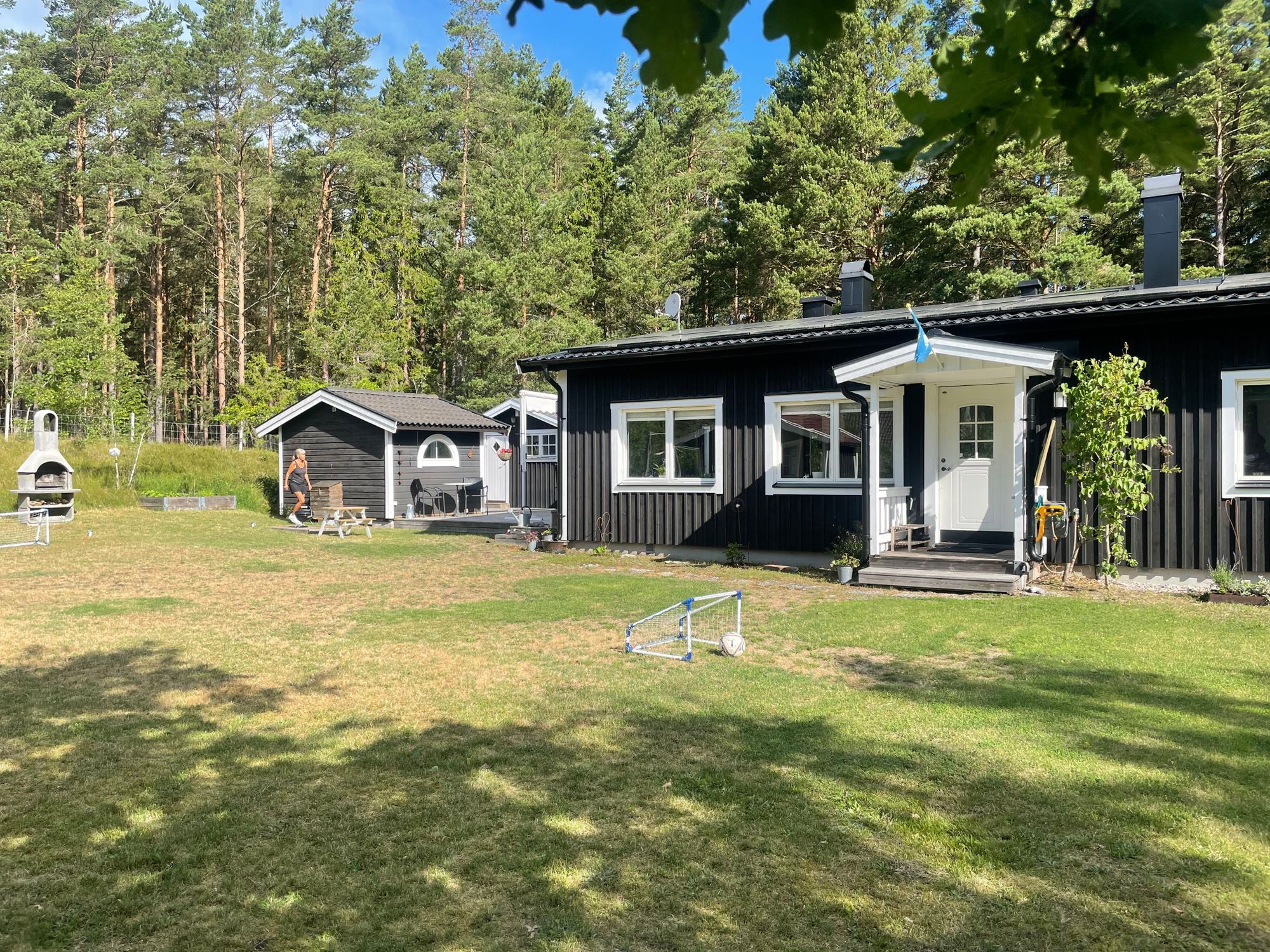 Stuga utanför Löttorp, norra Öland.