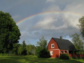 House near lake Sandsjön