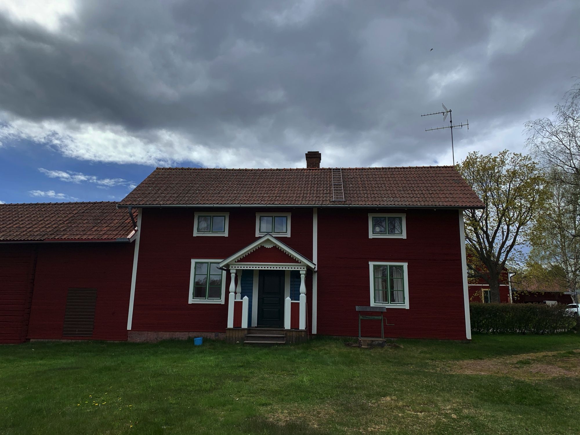 Lantligt boende i bagarstuga