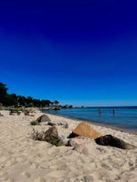 Charmigt, strandnära sommarhus i Åhus, Äspet