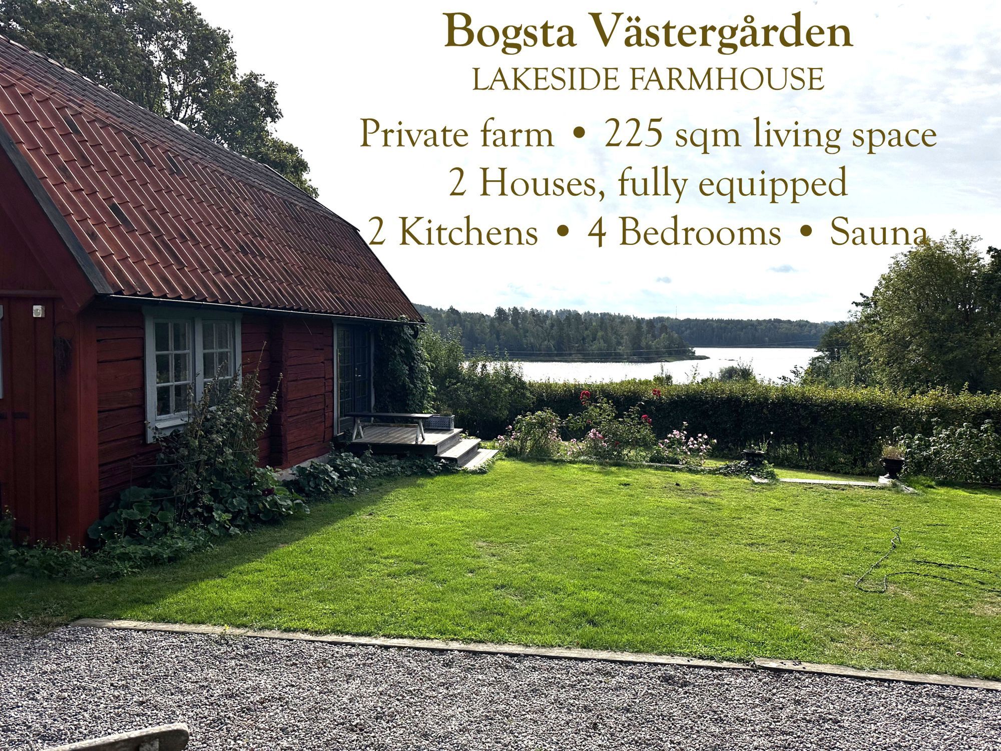 Bogsta By – Historisk Sörmlandsgård med sjöutsikt