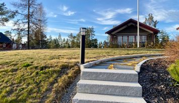 Helt ny stuga med havsutsikt