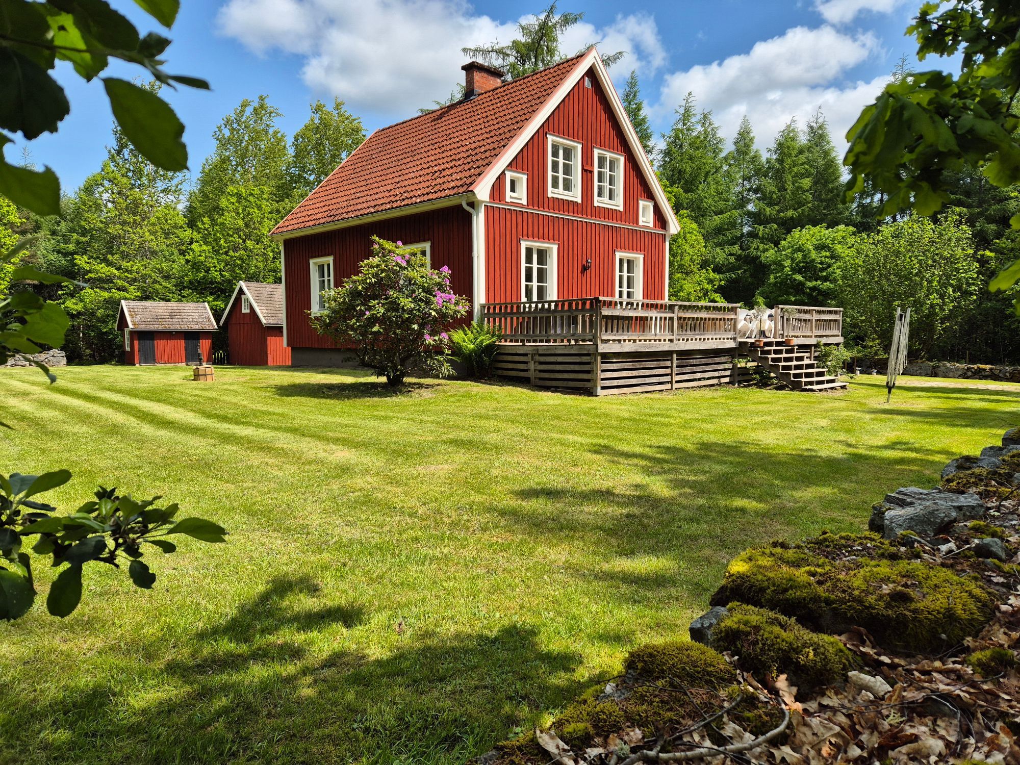 Naturskönt boende vid Mörrumsån