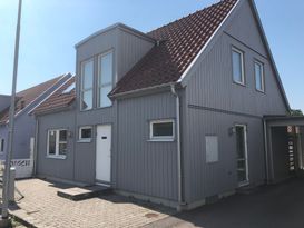 Modernt hus i Söndrum Halmstad