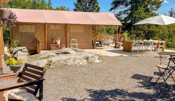 Privat Glamping & Spa i Naturen . upp till 10P