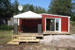 Mysig stuga nära havet, bad, fiske, klättring