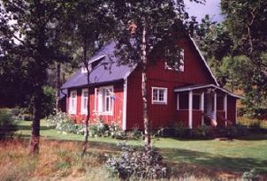 Ferienhaus in der Nähe von Lagan mit Angeln 