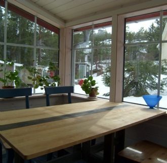 Välutrustat hus i Höga Kusten med havsutsikt – bild 6 av 15