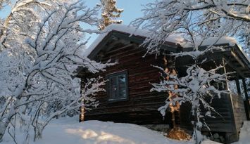Mysiga stugor i Grövelsjöfjällen