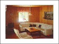 Grosses Haus mit sauna und offene kamine.