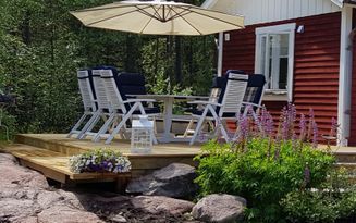Stuga och boende på Gräsö nära havet och Öregrund