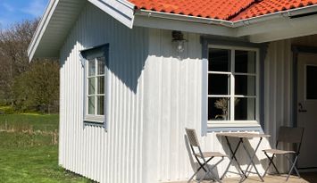 Nybyggd stuga på Skaftö