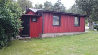 Rotes Ferienhaus in Lysekil